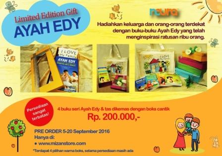 Paket Ayah Edy + Tas Dan Box
