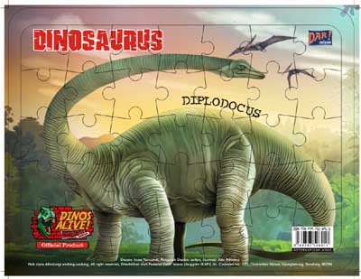 Puzzle Dinosaurus: Diplodocus