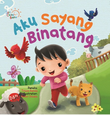 Scb: Aku Sayang Binatang (Board Book)-New
