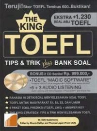 The King Toefl Tips & Trik Plus Bank Soal 