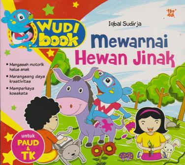 Wudi Book: Mewarnai Hewan Jinak
