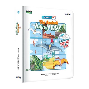 Pop-Up Interaktif Dinosaurus - The Ancient Animal World Flying