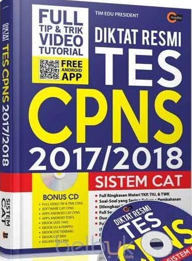 Diktat Resmi Tes Cpns 2017/2018 + Cd