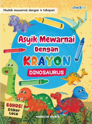 Dinosaurus: Asyik Mewarnai Dgn Krayon
