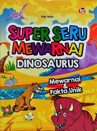 Dinosaurus Super Seru Mewarnai