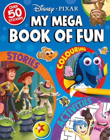 Disney Pixar : My Mega Book Of Fun