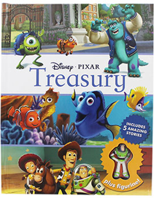 Disney Pixar Treasury: Includes 5 Amazing Stories Plus Figurine!