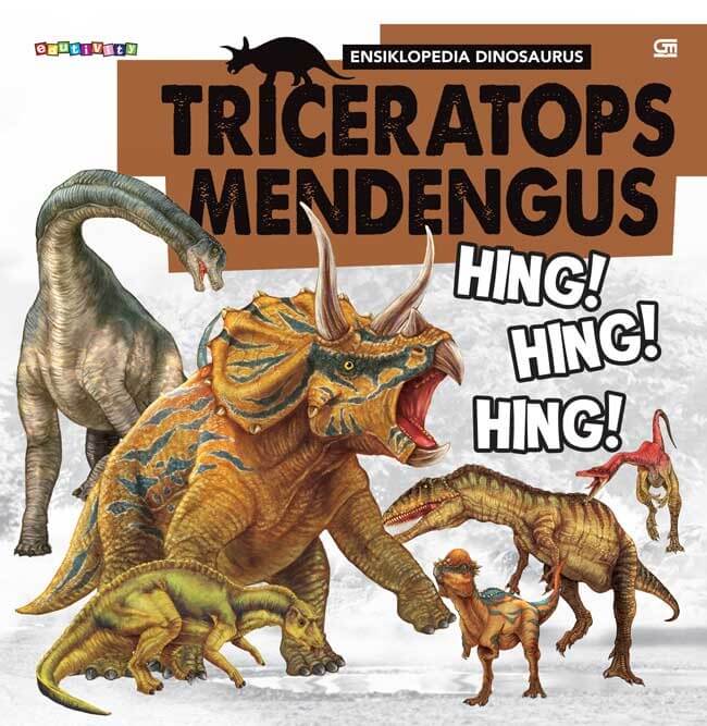 Ensiklopedia Dinosaurus: Triceratops Mendengus Hing! Hing! Hing