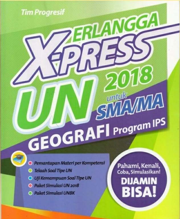 Erlangga X-Press Un Sma/ma 2018 Geografi