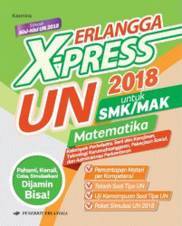 Erlangga X-Press Un Smk/mak 2018 Mtk Pariwisata, Seni, Adm, Dll