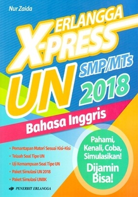 Erlangga X-Press Un Smp 2018 B. Inggris