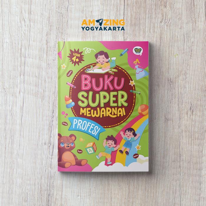 Buku Super Mewarnai Profesi