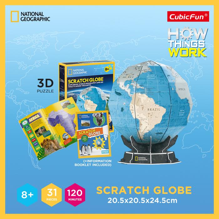 National Geographic Sratch Globe