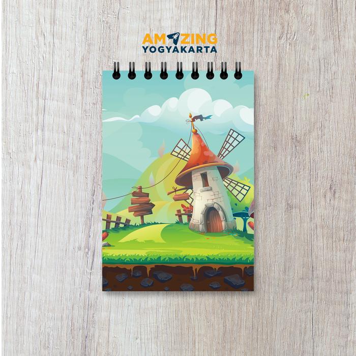 Blocknote Mushroom Book - A6