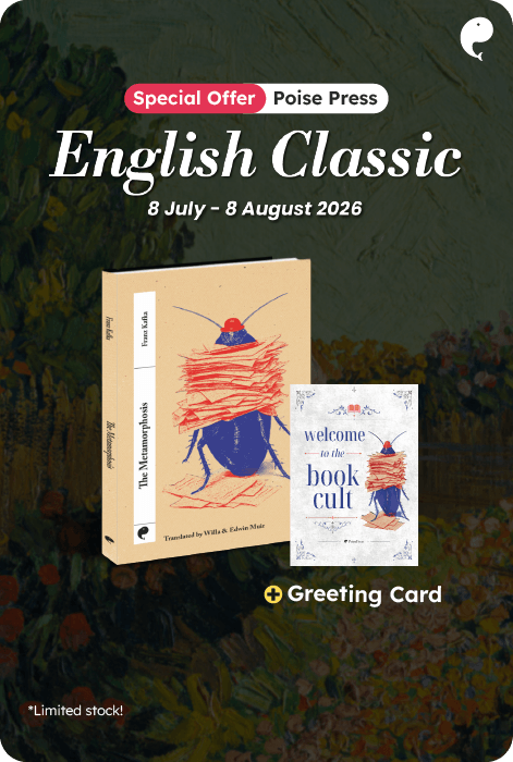 The Metamorphosis (English Version) By Poise Press + Greeting Card Eksklusif