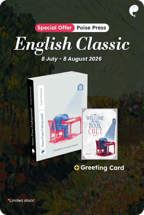 The Notes From Underground (English Version) By Poise Press + Greeting Card Eksklusif