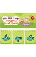 Mainan Edukatif: Fun Flip Card Mengenal Huruf Hijaiah (Buku Event)