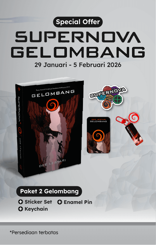 Gelombang - Supernova #5 - Special Offer - Republish 2025 - Special Sticker Pack  + Keychain + Enamel Pin