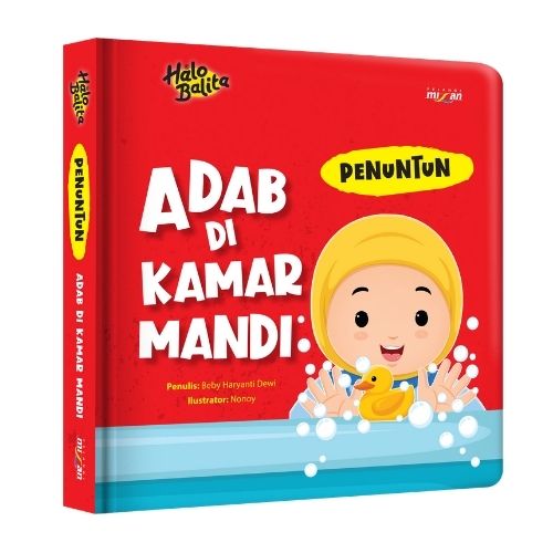 Halo Balita.penuntun: Adab Di Kamar Mandi (Boardbook)