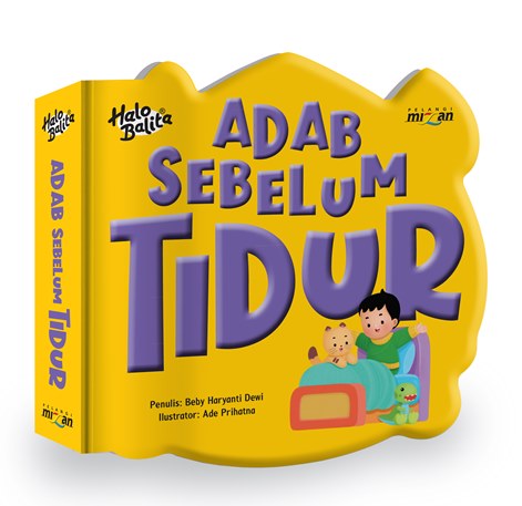 Halo Balita.penuntun: Adab Sebelum Tidur (Boardbook)