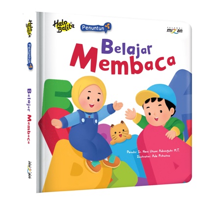Halo Balita Penuntun: Belajar Membaca (Boardbook)