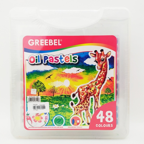 Greebel Oil Pastel 48 Colours Case