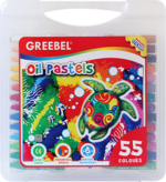 Greebel Oil Pastel 55colours Case