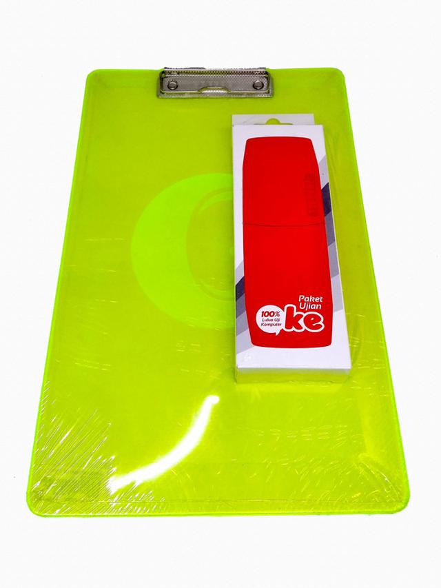 Greebel Paket Ujian Oke + Clipboard