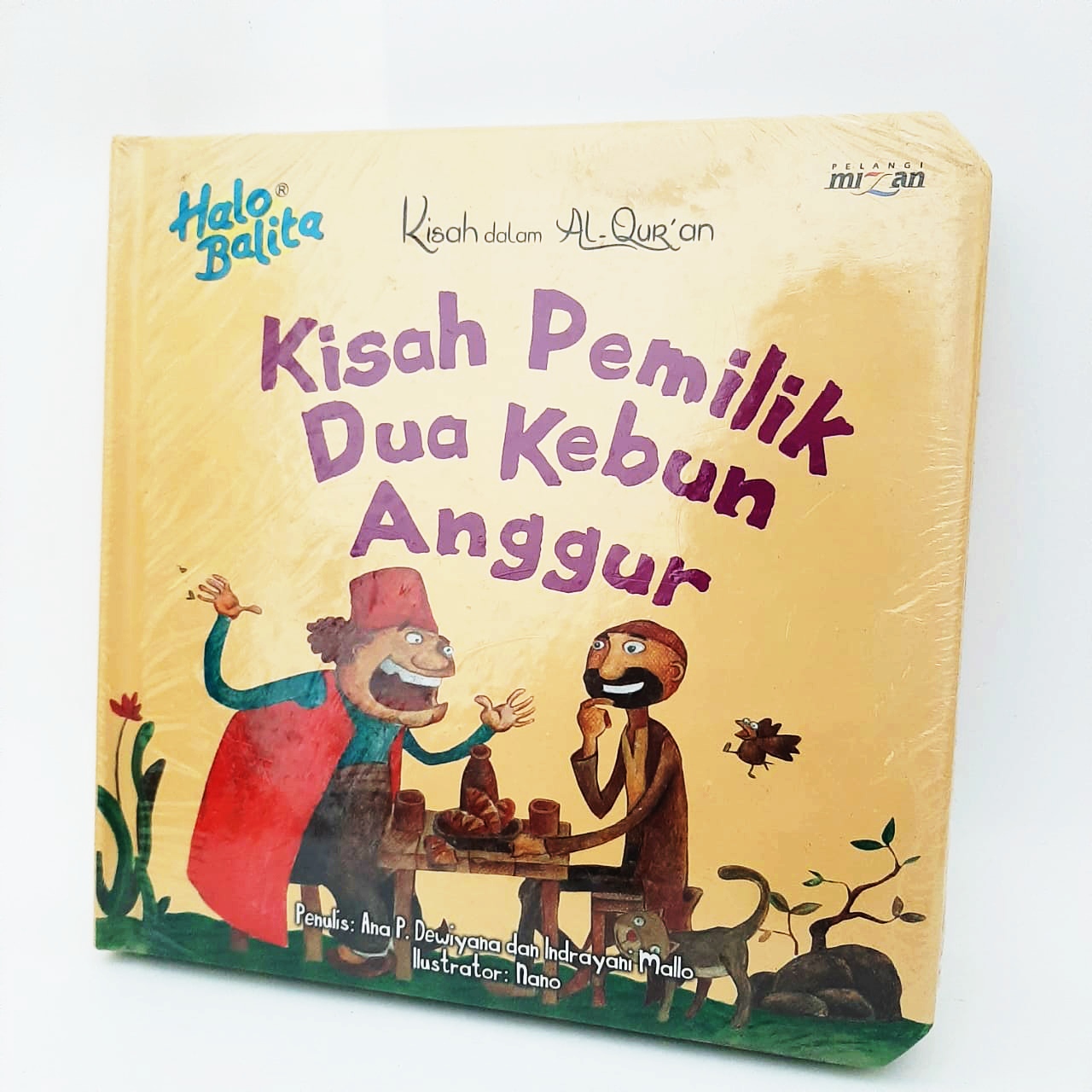 Halo Balita Kda: Kisah Pemilik Dua Kebun Anggur (Boardbook)