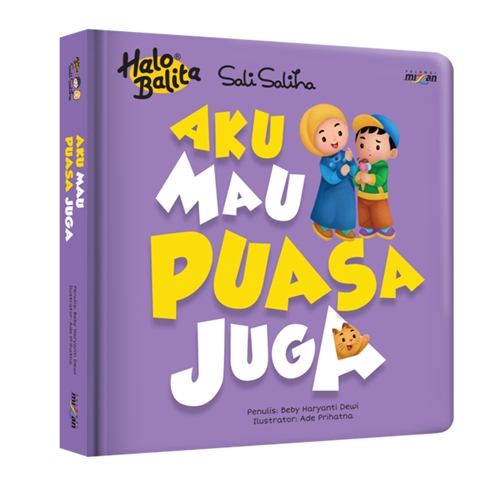 Halo Balita Sali Saliha: Aku Mau Puasa Juga (Boardbook)