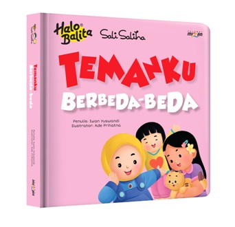 Halo Balita Sali Saliha: Temanku Berbeda-Beda (Boardbook)