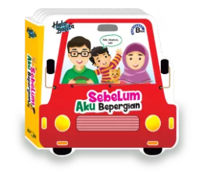 Halo Balita.kebiasaan Baik.sebelum Aku Bepergian (Boardbook)