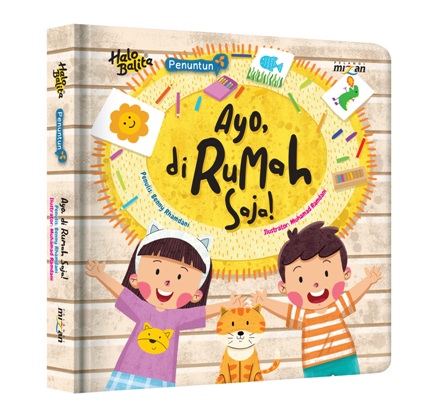 Halo Balita.penuntun: Ayo, Di Rumah Saja! (Boardbook)