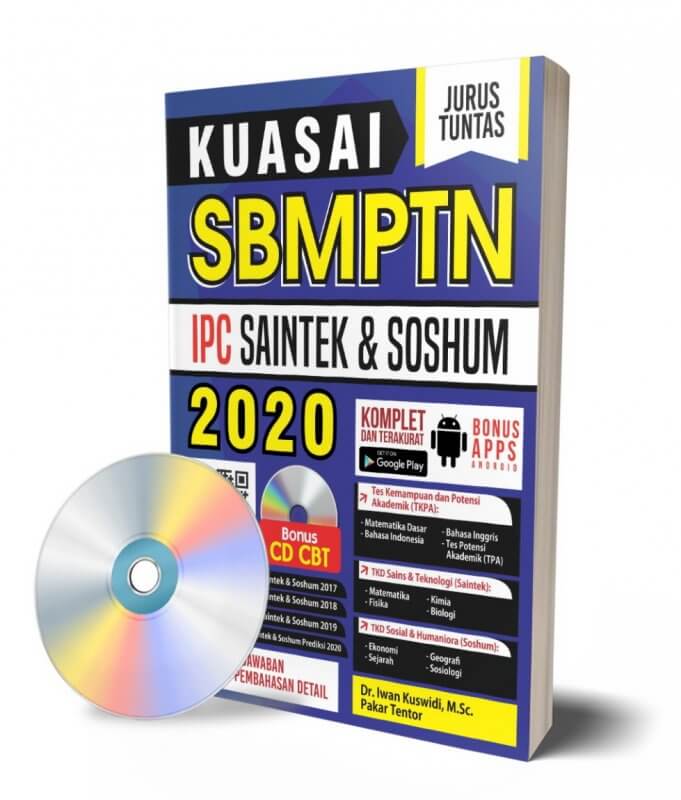 Jurus Tuntas Kuasai Sbmptn Ipc Saintek  Dan  Soshum 2020 ( Cd Cbt )