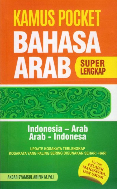 Kamus Pocket Bahasa Arab Super Lengkap