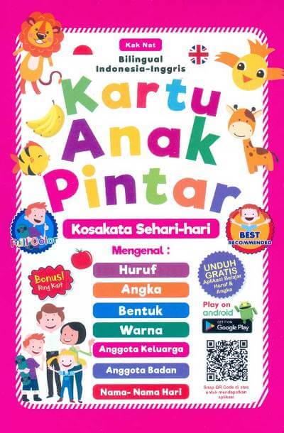 Kartu Anak Pintar : Kosa Kata Sehari-Hari