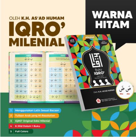 Iqro Milenial - Hitam