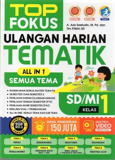 Kelas 1 Sd/mi: Top Fokus Ulangan Harian