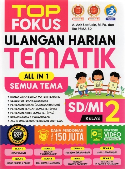 Kelas 2 Sd/mi: Top Fokus Ulangan Harian