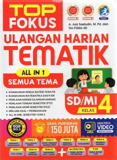 Kelas 4 Sd/mi: Top Fokus Ulangan Harian
