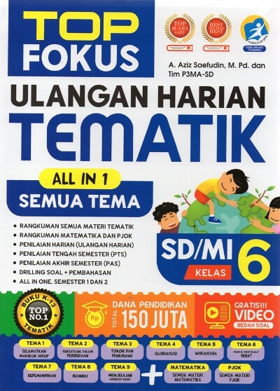 Kelas 6 Sd/mi: Top Fokus Ulangan Harian
