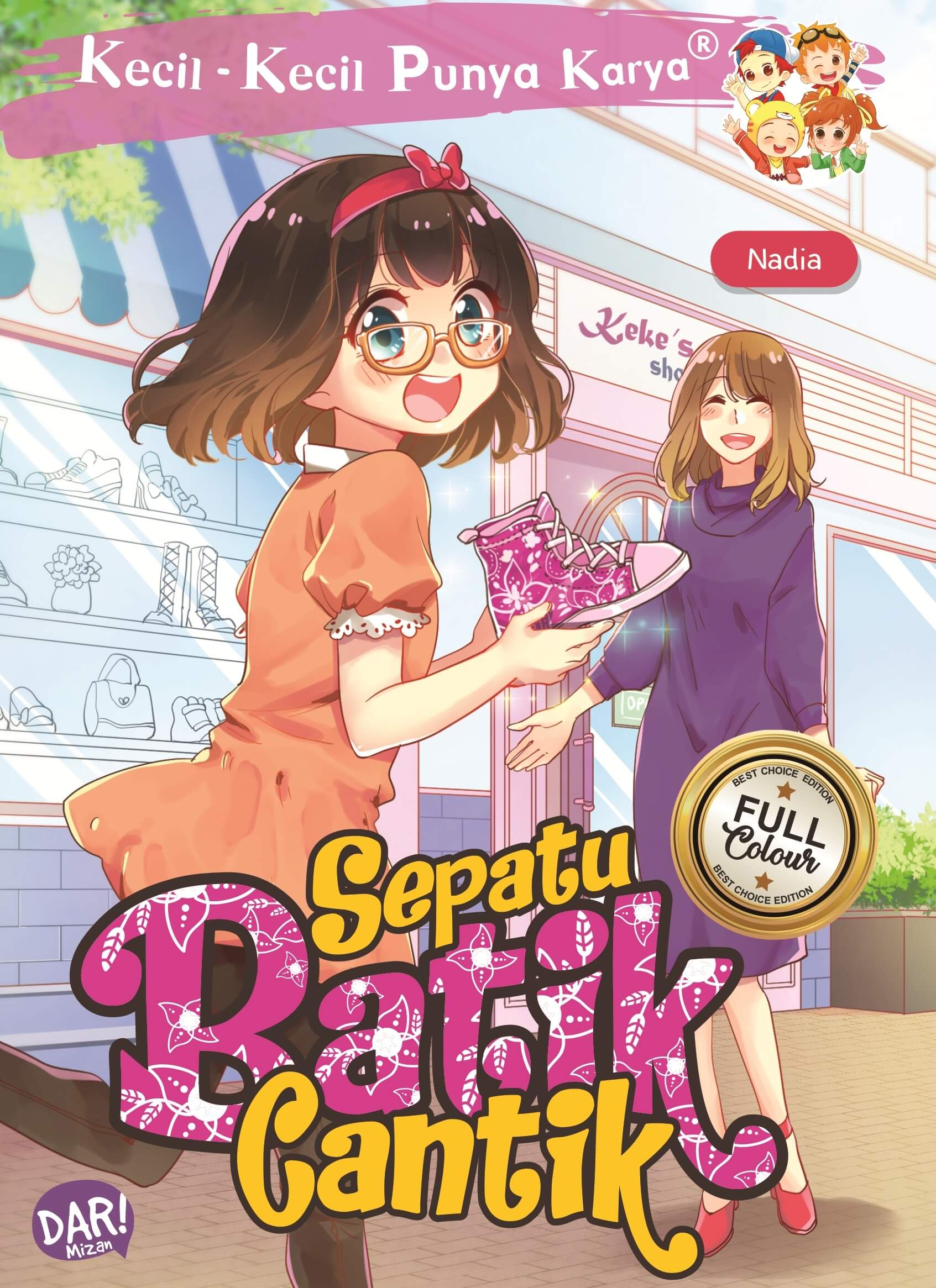 Kkpk Full Colour: Sepatu Batik Cantik