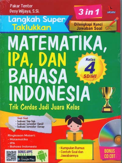 Langkah Super Taklukkan Matematika, Ipa, Dan Bahasa Indoensia Ke