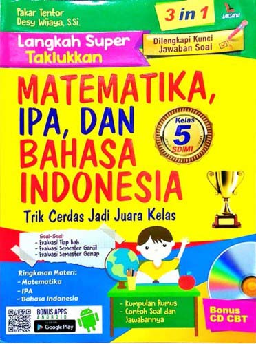 Langkah Super Taklukkan Matematika, Ipa, Dan Bahasa Indonesia Ke