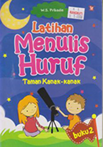Latihan Menulis Huruf Taman Kanak-Kanak Buku 2