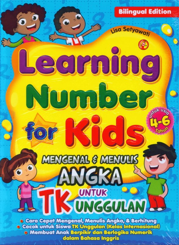 Learning Number For Kids Mengenal Dan Menulis Angka Untuk Tk Unggulan
