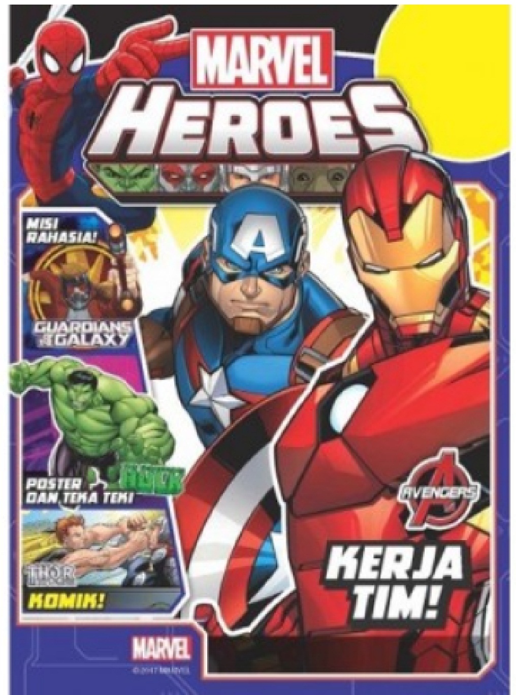 Marvel Avengers And Other Heroes-Avengers Kerja Tim! [disney - M