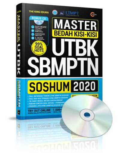 Master Bedah Kisi-Kisi Utbk Sbmptn Soshum 2020 (Plus Cd)