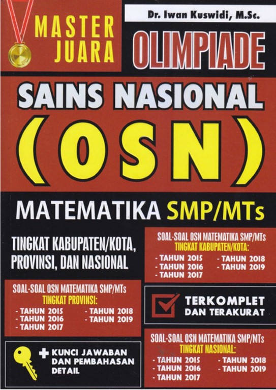 Master Juara Olimpiade Sains Nasional ( Osn ) Matematika Smp/mts