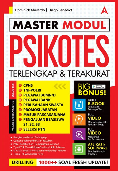 Master Modul Psikotes Terlengkap  Dan Terakurat